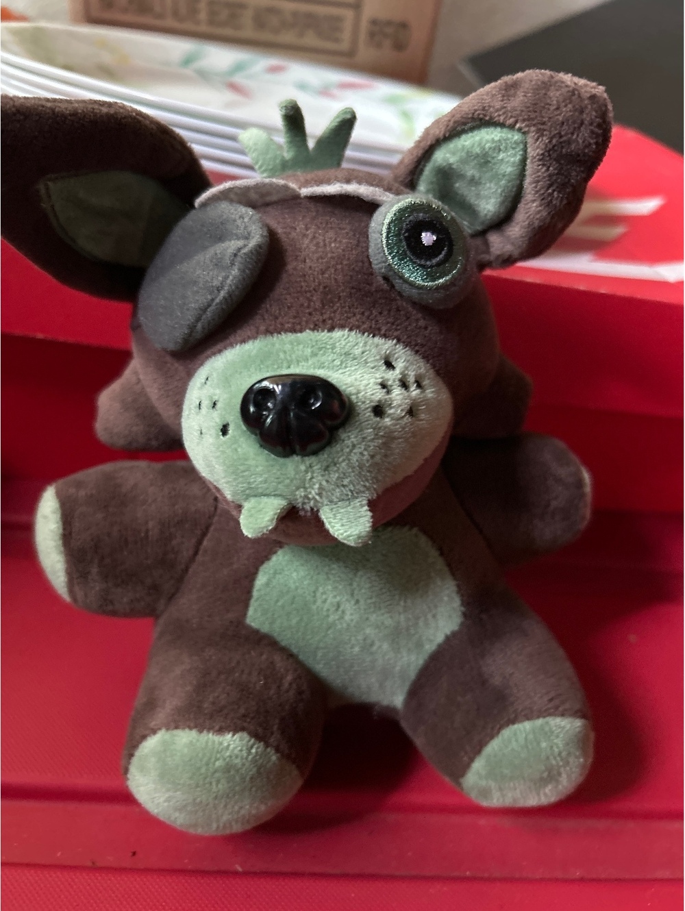 Five Nights at Freddy's Plush Toy - Brown and Green Character